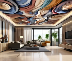 無機(jī)預(yù)涂板：創(chuàng)新建材，防火防潮的墻面吊頂選擇